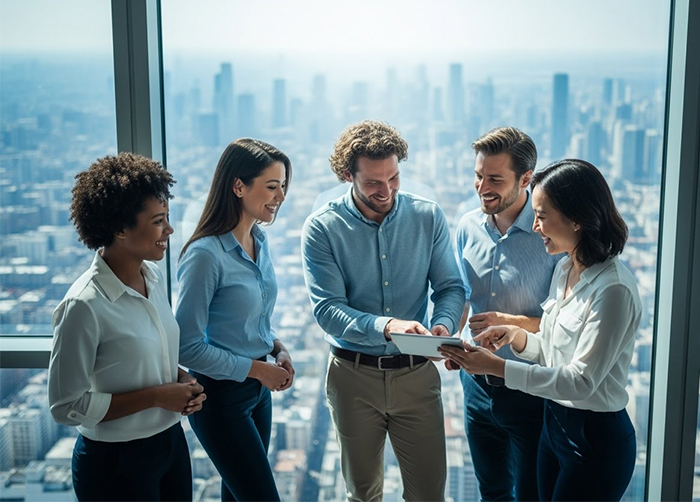 Illustration av våra fördelar